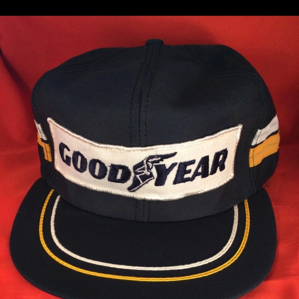 Vintage Goodyear racing F1 podium hat trucker style super rare Louisville mint!